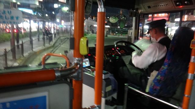 お台場から自宅（埼玉県三郷市）へバス旅
