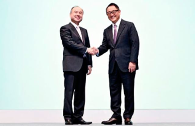 T 社とソフトバンク共同出資会社を設立