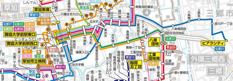 土休日に一往復だけのレア路線 東武バスセントラル松原 31 系統 ｜ スバスキ（スバル車好きスキーヤー）のよもやま話