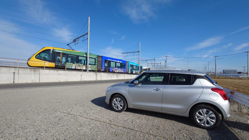 開業から 2 年。LRT 視察と平石トランジットセンター